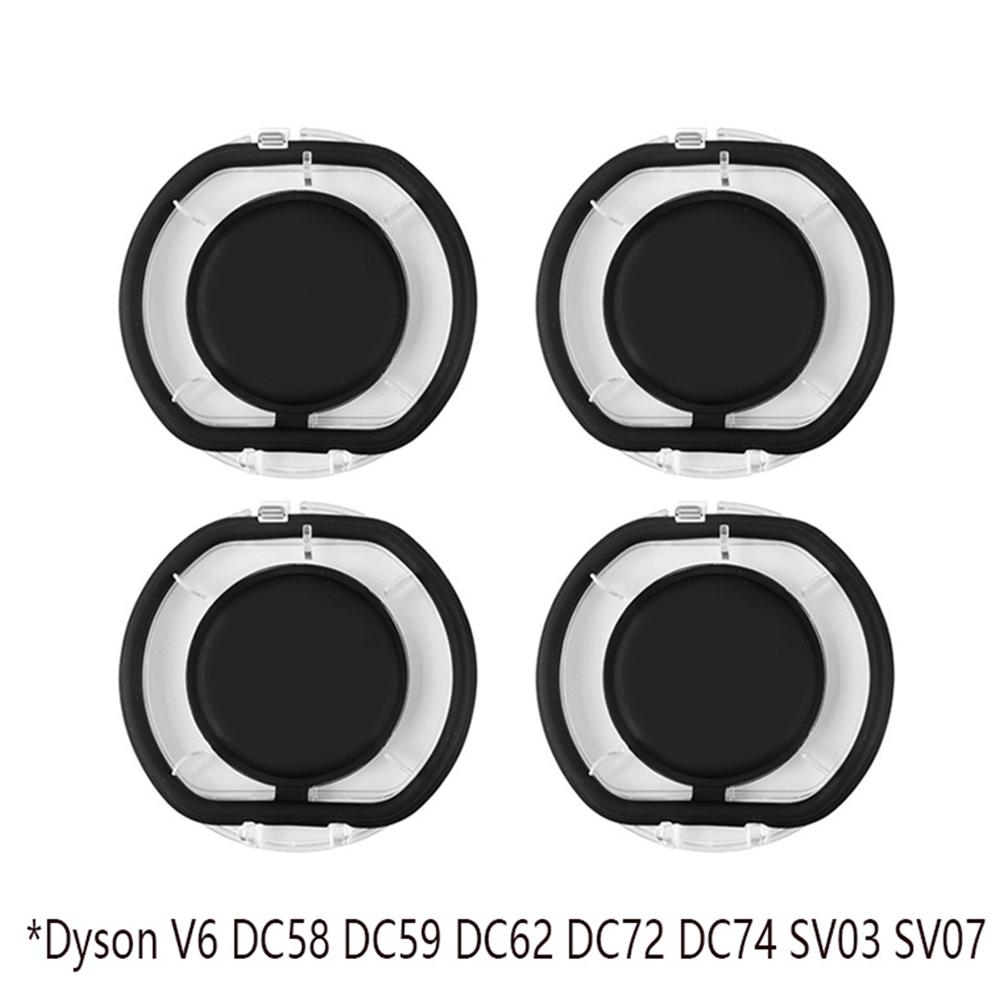 Inel de etanșare superior fix pentru recipientul de praf și capac de bază pentru aspiratorul Dyson V6 V7 V8 V10 V11 V15, piesă de schimb de înlocuire pentru cupa de praf