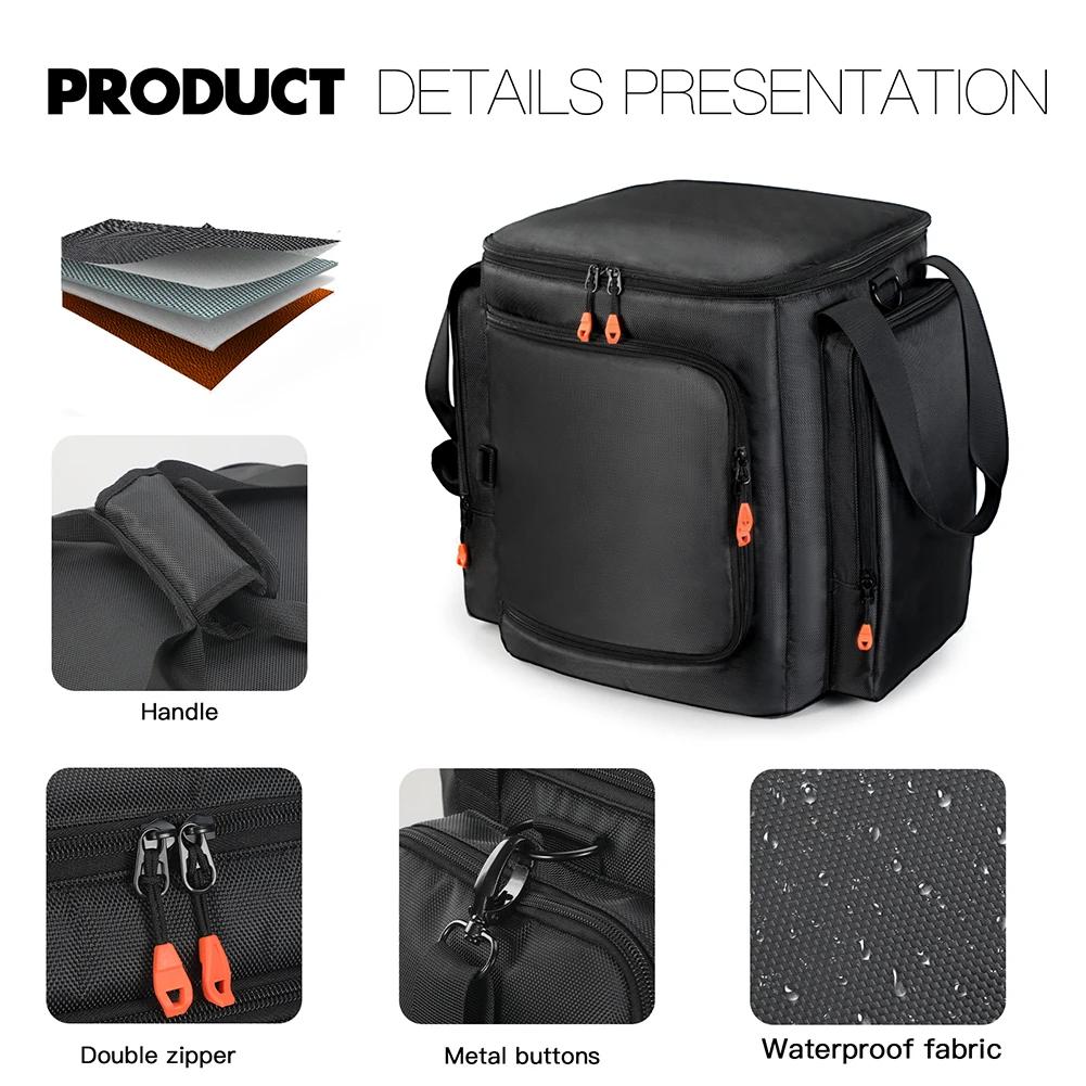 For JBL Partybox Encore 2 Accessories Double-Sided Speaker Storage Bag Anti-Scratch Speaker Carry Bag Waterproof Encore
