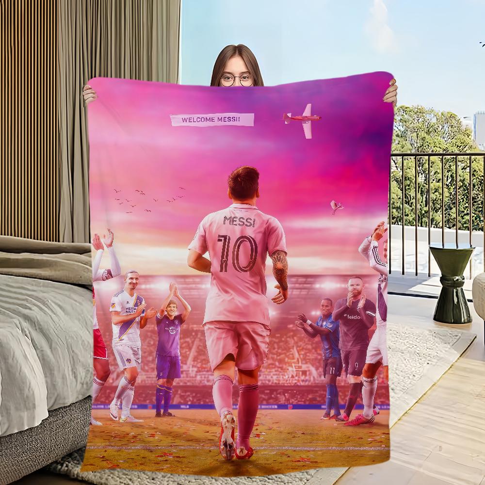 fashion cool fc Flannel warm soft plush blanket sofa Number 10 living room hogar office M-M-Me-ssiES bedroom travel gift home