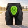 Padded Shorts with Tailbone Pad AntiSlip Waistband Hip and Stretch for Adult