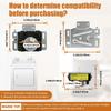 Practical Replacement Dryer Timer Easy Installation Laundry Repairing Component Suitable for Multiple Dryers Models