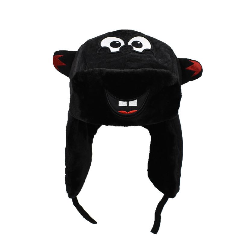 Chapeau Thunderbolt Femme Mignon Coton Homme Hiver Épaissi Chaud Protection Oreilles Automne Jeunesse Chapeau Locomotive
