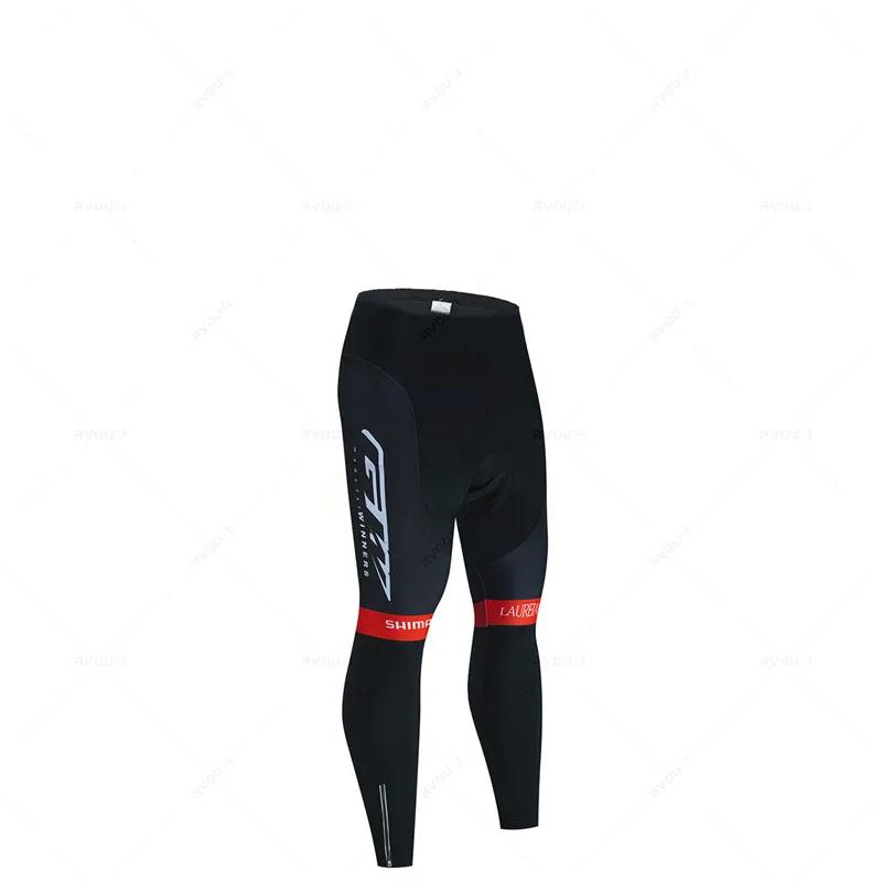 Gw Long Sleeve Fluorescent Color Autumn Cycling Jersey Set Ropa Ciclismo Men Bicycle Clothing Suit MTB Jersey Road Bike Uniform