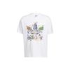 adidas Originals LOVE UNITES TREFOIL T-Shirt Unisex Weiß HC3076