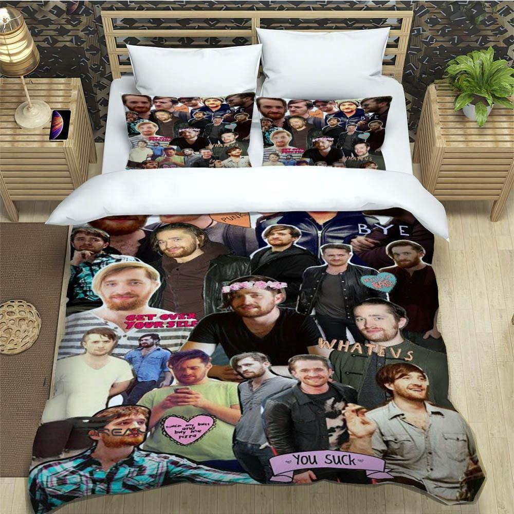 Rockband Imagine Dragons Bettwäsche-Sets, exquisites Bettzubehör-Set, Bettbezug, Bettdeckenset, Bettwäscheset, luxuriöses Geburtstagsgeschenk