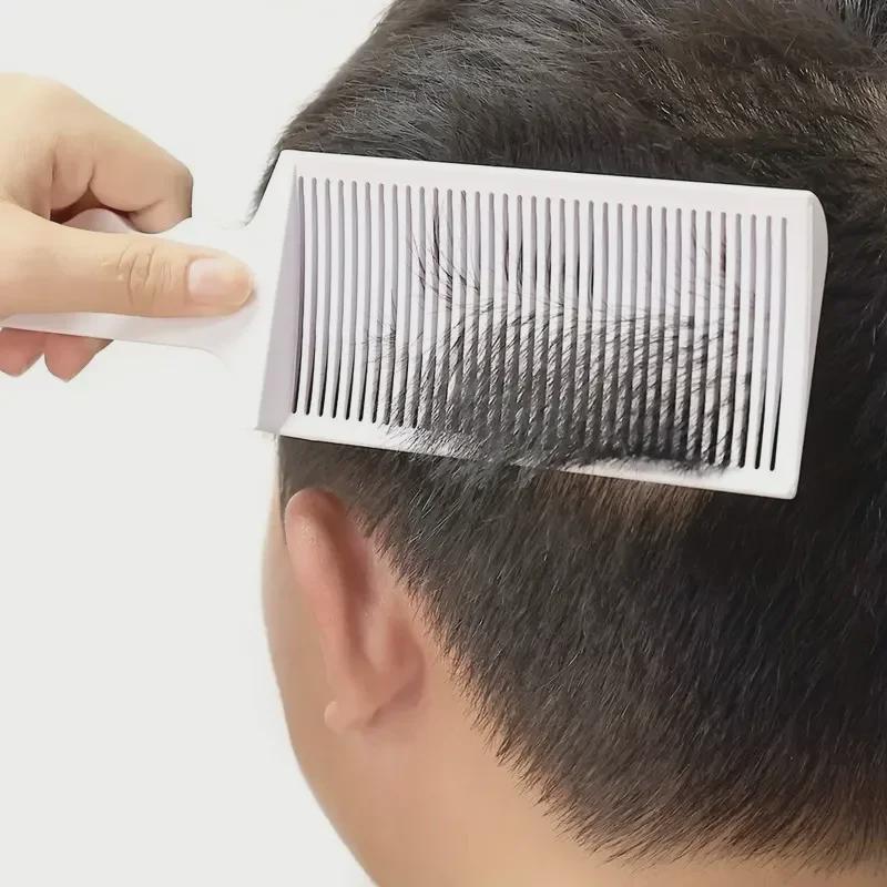 Precision Men's Flat Comb for Styling and Cutting