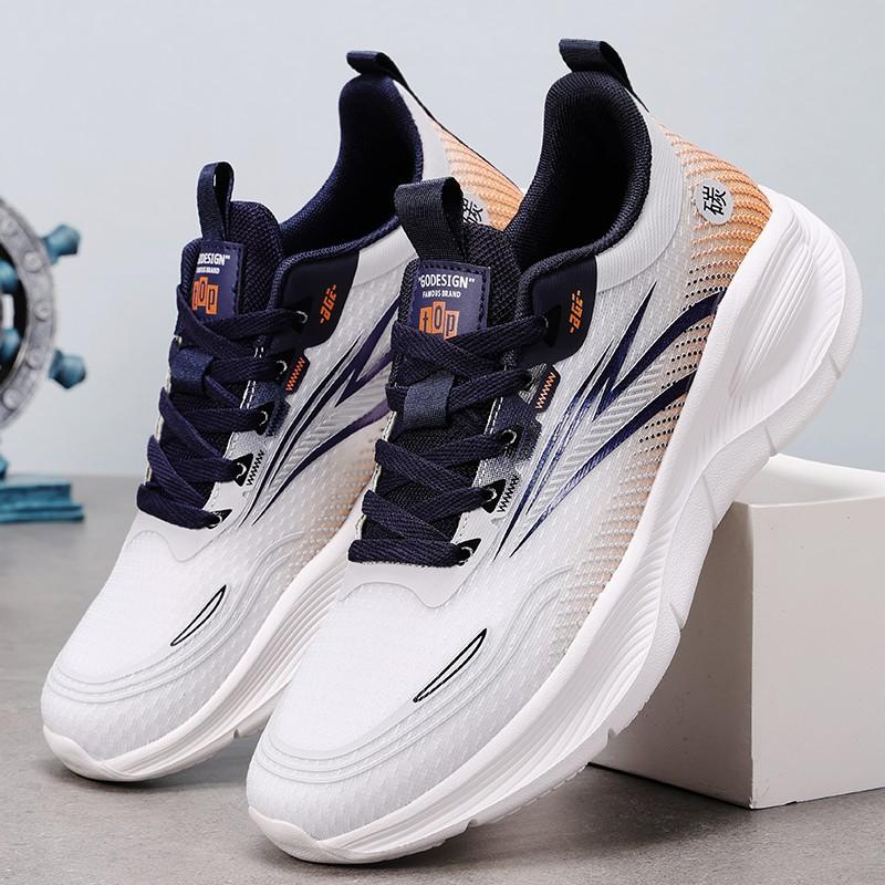 Fashion 2025 Men's Running Shoes Lightweight Breathable Mesh Gym Workout Sneakers Non-Slip Sole Memory Foam Comfort | 50% Off"