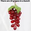 Grapes Simulation Fruit Plastic  Toy Vine Prop Photography Decoration Tools