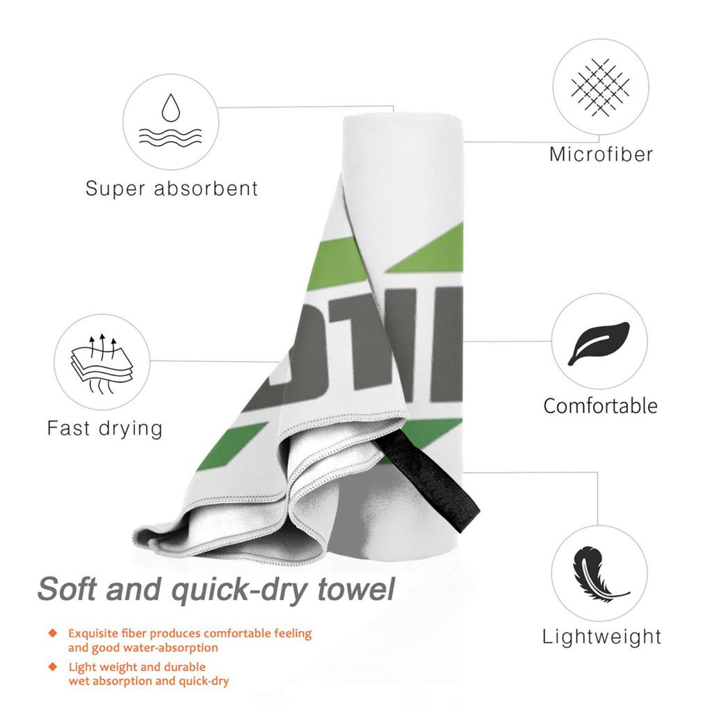Fendt Tractor Beach Towel Soft Microfiber Quick Dry Absorbent Quick Towels For Swimming