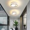Nordic Black White LED Ceiling Lights Chandelier Lamps for Corridor Balcony Interior LED Ceiling Lamp Decor for Home AC85-265V