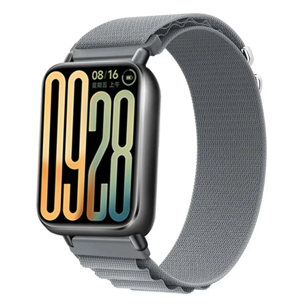 Nylonowy pasek Alpine Loop do Redmi Watch 4/5/6 Sport Oddychająca bransoleta Smartwatch do Xiaomi Mi Band 8 Pro/9 Pro Pasek Correa