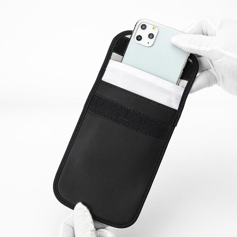 Radiation-Shielding Leather Phone Pouch: Anti-Interference & Anti-Tracking for Pregnant Women