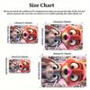 Nick and Judy Characters (Zootopia) Official HD Printed Door Mat - Heavy-Duty Non-Slip Bathroom Mat, Machine Washable Absorben