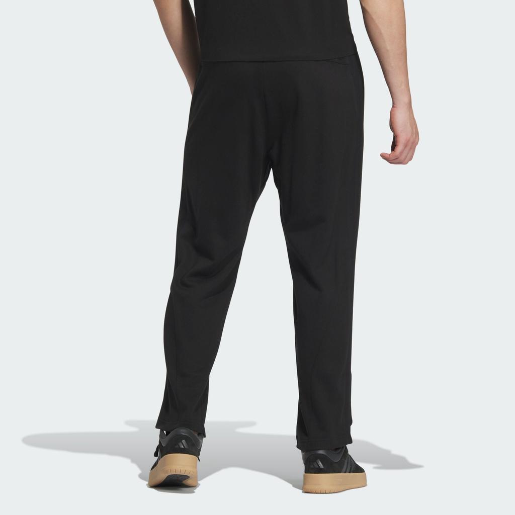 Adidas Wuji Series FW24 Solid Color Sports Nine-Point Casual Pants Men Bottoms Black JI8705