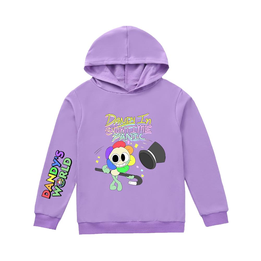 Children's Clothing Girls Dandys World Hoodies Kids Cartoon Jumper Baby Long Sleeve Outerwear Boys Casual Sweatshirts