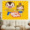 1pc Cartoon B-Bely B-Beto Tapestry, Living Room, Bedroom, Office, Party Decor, Ideal Festive Gift