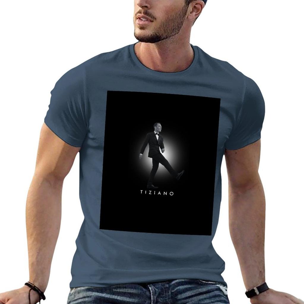 Tiziano Ferro TShirt Lightweight Casual Summer TShirt