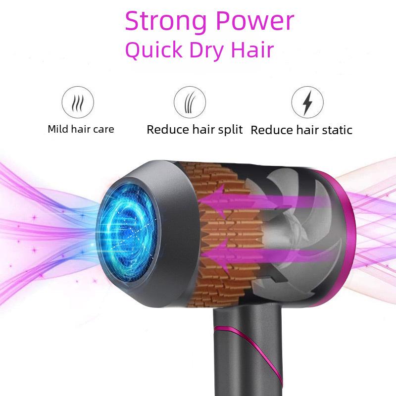 Hochleistungs-Klapp-Haartrockner für Salon und Zuhause mit Negativ-Ionen-Technologie