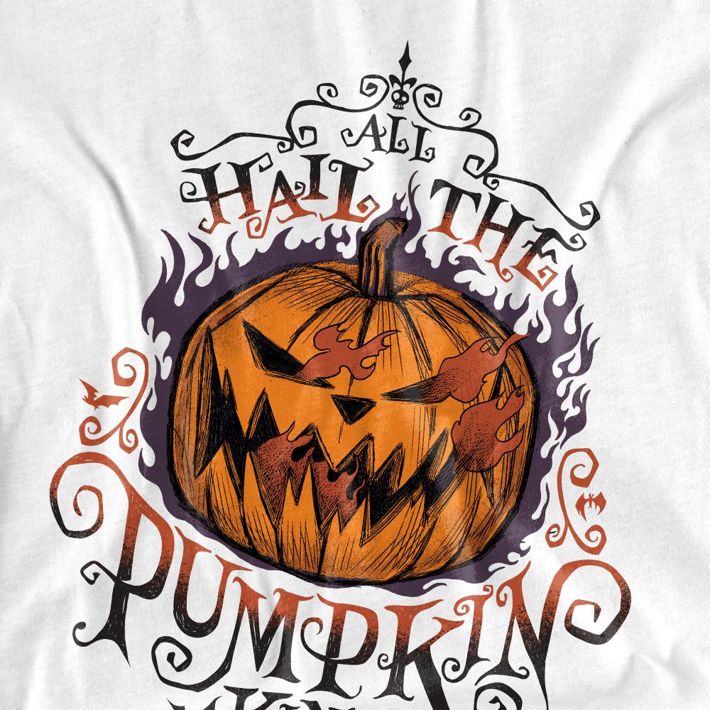 The Nightmare Before Christmas Womens/Ladies Hail The Pumpkin King T-Shirt