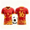 Spain Fan Commemorative Football Jersey Yamal Soccer Jersey Summer Sports T-Shirt Kid's Clothing Tee Woman