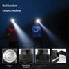 Rechargeable Super Bright LED Headlamp - Compact and Durable for Night Fishing and Outdoor Use with Long Battery Life