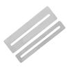 3Sets 7.8cm Size Guitar Fret Guard Steel Fret Protector Fingerboard Protector  Guitar Fret Polishing