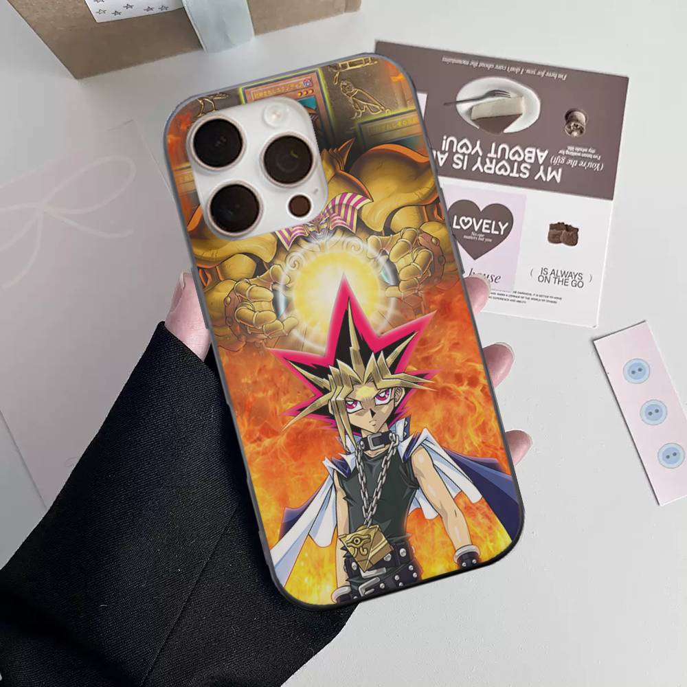 Anime Yu-Gi-Oh! Soft Corrugated Transparent Phone Case For IPhone 17 15 16 11 12 13 14 Pro Max Plus Pro