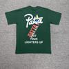 Amerikanische grenzüberschreitende trendige Marke PATTA Designgefühl Buchstabendruck Kurzarm-T-Shirt Herren- und Damen-Trendmarke Vielseitiges lockeres Oberteil
