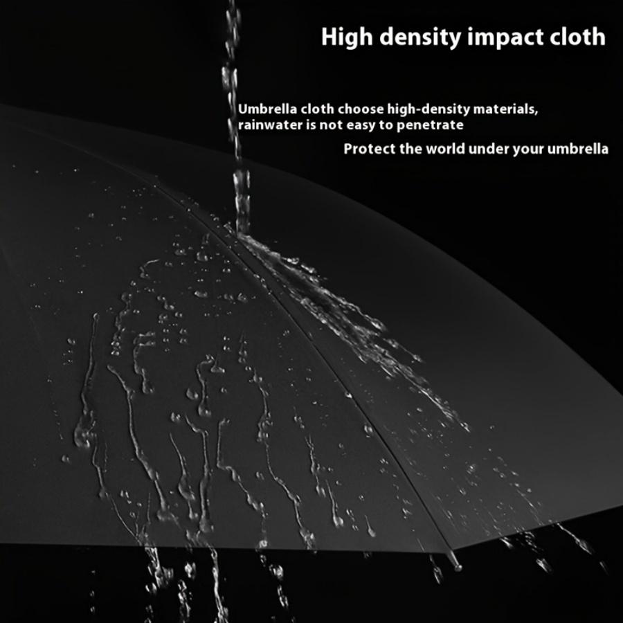 130CM Large 10 Bones Solid Color Umbrella Large Format Outdoor Sunshade Rain Protection Windproof Umbrella