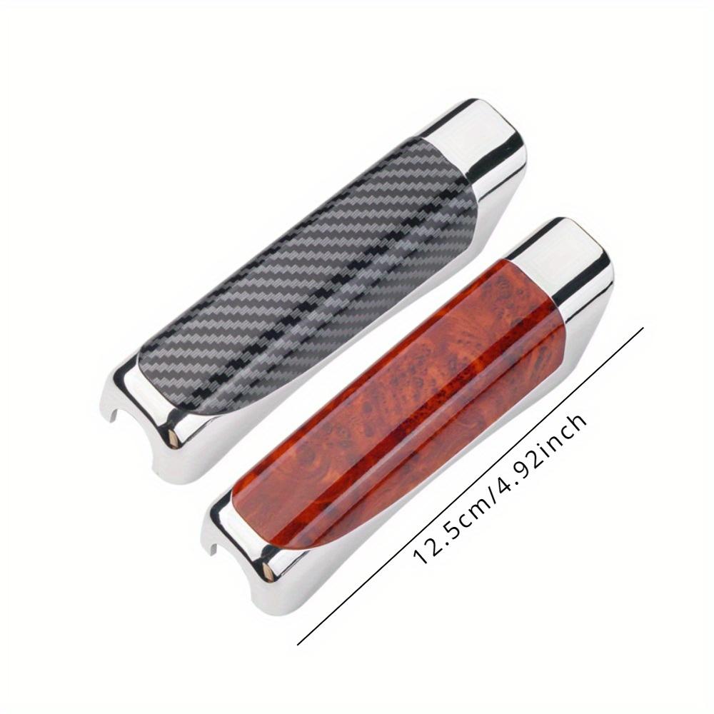 1PC Car Hand Brake Cover Handbrake Grips Protection Cover Carbon Fiber Parking Brake Decoration Shell Interior Accessories