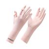 Damen UV-Schutz Eis Seide Handschuhe