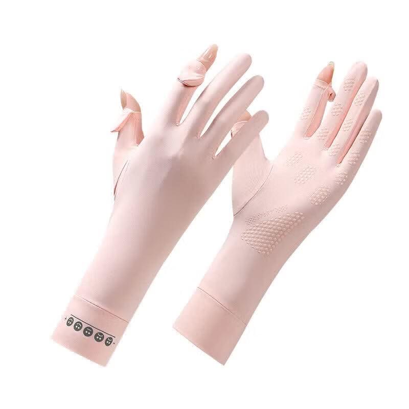 Women s UV Protection Ice Silk Gloves