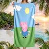 Pink Pig Fashion Beach Towel: Ideal for Summer Adventures Soft, Absorbent and Quick Drying Suitable for Swimming and Bathing