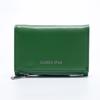 Women Wallet PU Leather 3-Fold Purse Portable Triple Fold Short Wallets Solid Color Coin Purse Multi-slot Card Holder Women