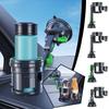 Car Suction Up Cup Holder Adjustable Non-Slip Vacuum Recessed Accessories Cup Drink Stand Suction Cup Car Support Folding X0D8