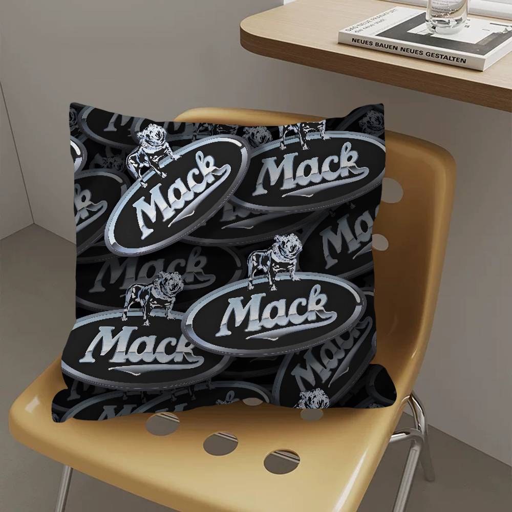 T-Truck Car M-MACKs Logo Pillow Anime Pillow Sofa Bed Head Pillow Cover Cushion Cover 45x45 cm Fashion