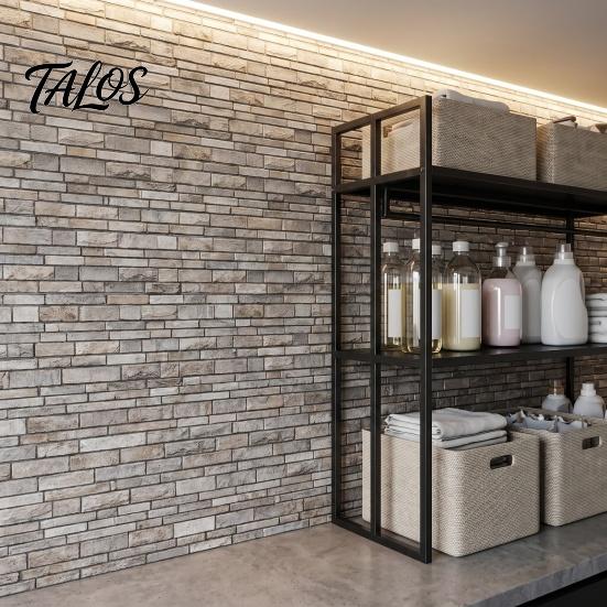 Heat Resistant Stove Wall Cover Peel And Stick Backsplash, 3D Brick Panels, Self Adhesive Oil Proof Protection Tile, Faux Stone Wallpaper, on