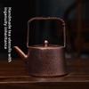 Handmade Vintage Thickening Copper Pot Pure Copper Teapot Lifting Handle Teapot Boiling Water Copper Pot