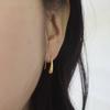 14K Gold-Filled Silver Meli Hoop Earrings