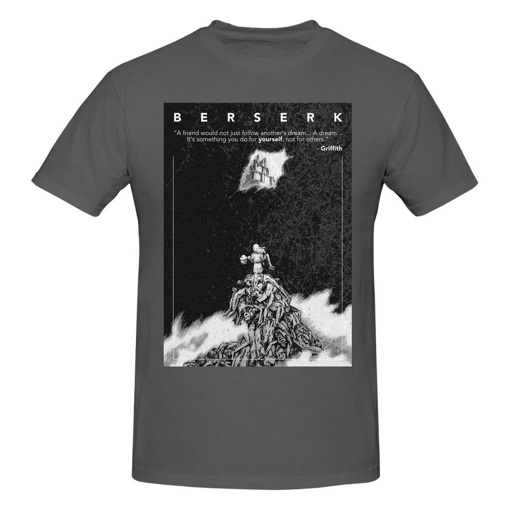 Piece The Eclipse Ritual Graphic Cotton TShirt BBerserker Anime Tops Tees For Unisex