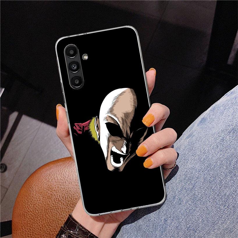 One P-Punch-Man Saitama King Phone Case For Samsung Galaxy A17 A16 A15 A14 A13 A57 A56 A55 A54 A53 A37 A36 A35 A34 A33 A26 A25 A