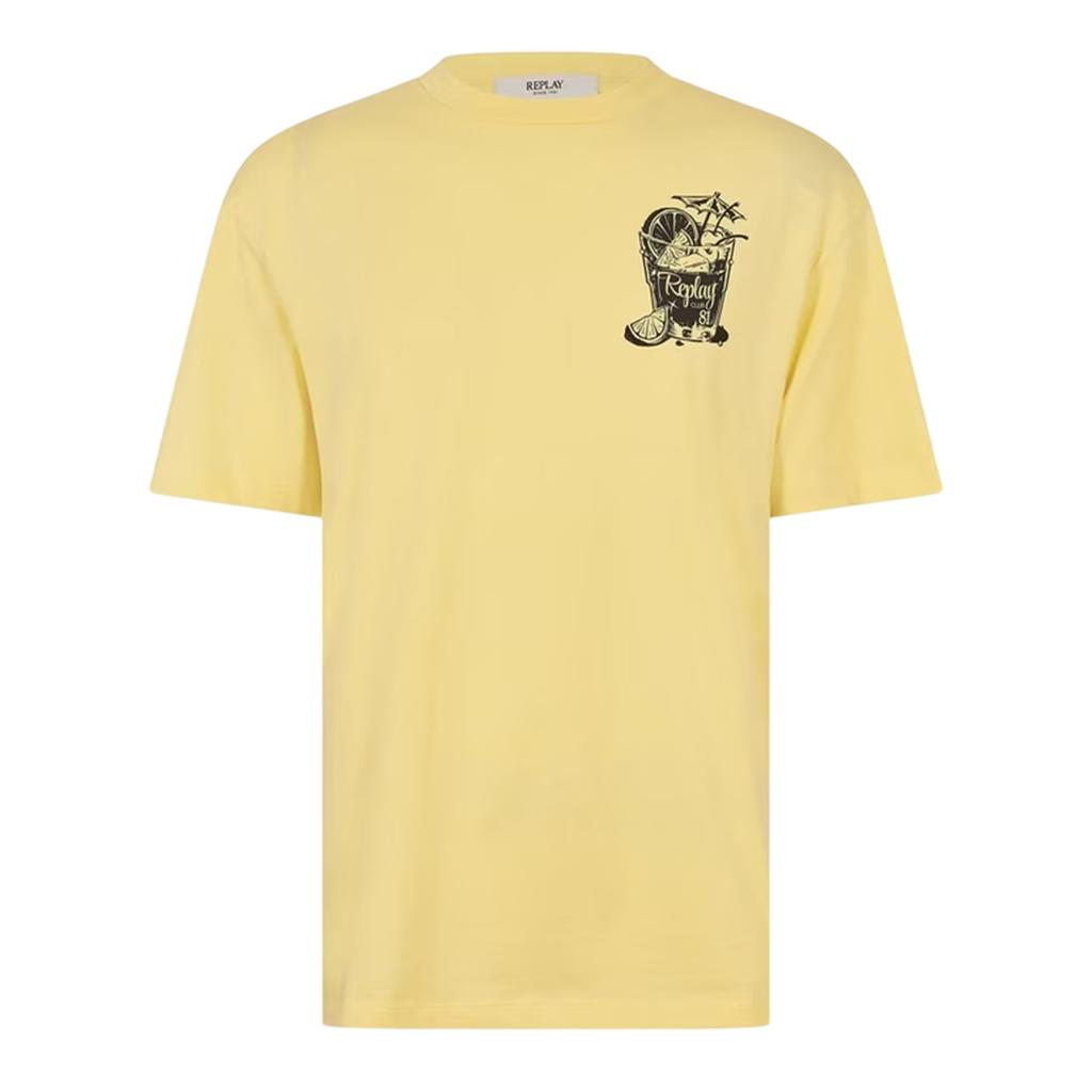 Replay Mens Graphic Print T-Shirt