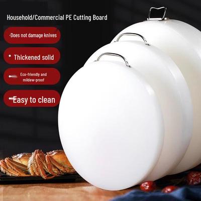 PE Plastic Round Cutting Board