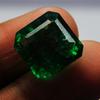 Natural Green Colombian Emerald 11.15ct Square Cut Certified Loose Gemstone