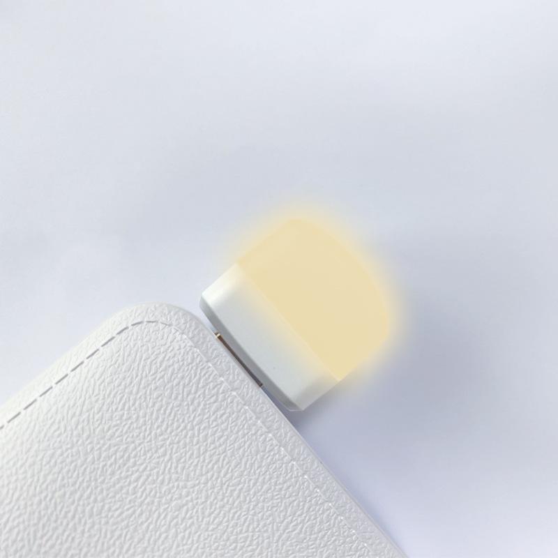 Portable Mini USB LED Night Light: Emergency, Atmosphere, Eye Protection, Small Round Bedside Bulb with Power Bank