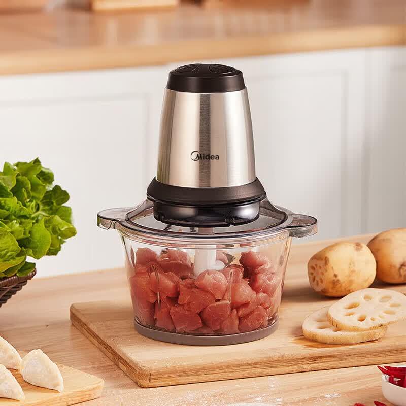 Midea Electric Food Processor & Meat Grinder CN plug (adapter included)