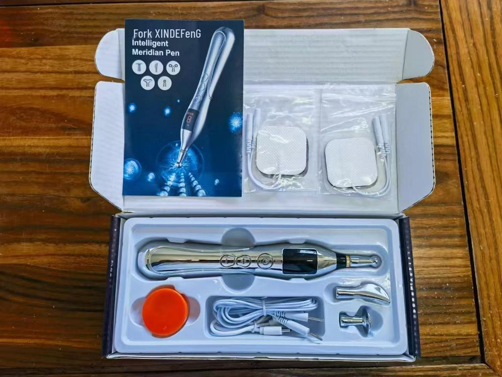 Smart Meridian Unblocking Acupuncture Pen: Automatic Acupoint Finder for Neck, Leg & Foot Massage