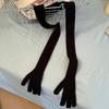 Acrylic Fibers Little Palm Scarf Lightweight Creative Belt Fashion Long and Thin Scarf  Unisex