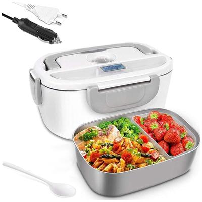 3 In 1 Elektrische Lunchbox Mobiele RVS Lunchbox Auto Keuken Dubbel gebruik