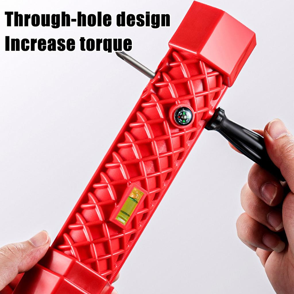 12 in 1 Multifunctional Kitchen Faucet Wrench,Kitchen Drain Tub Removal nut Plumbing for Tight Spaces Installation Repairs Tools